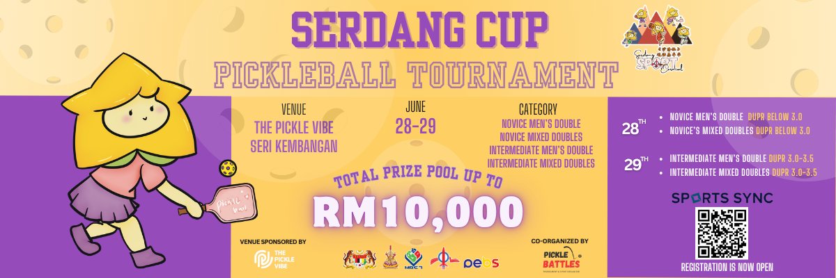 Serdang Cup Pickleball Tournament
