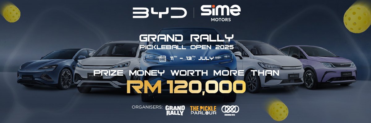BYD|Sime Motors Grand Rally Pickleball Open 2025