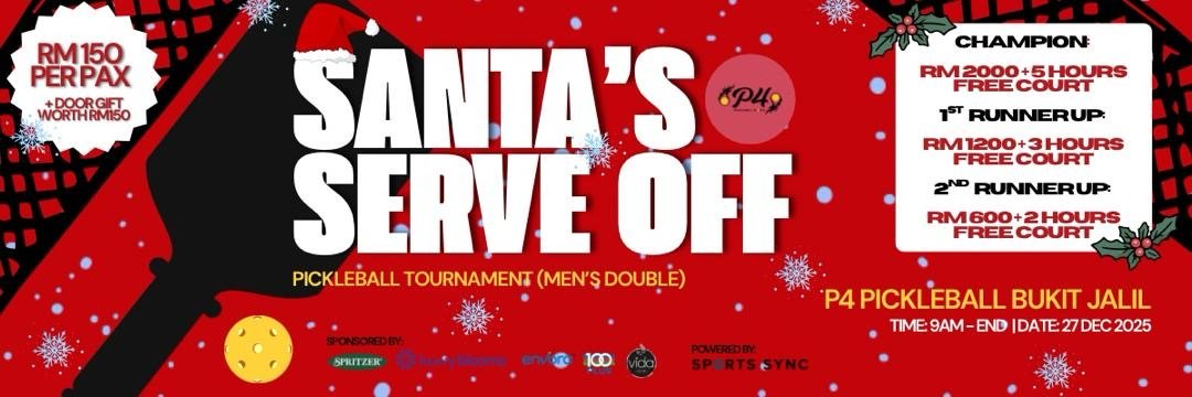P4 Novice MD Santa’ Serve Off Tournament