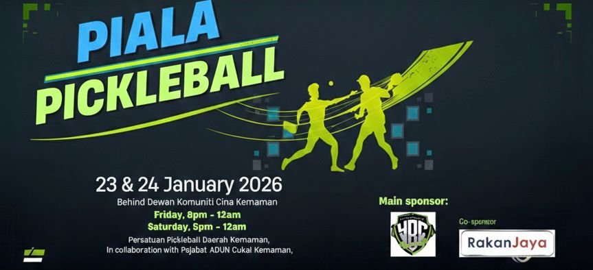 Pickleball Piala YB Dato' Haji Hanafiah Mat