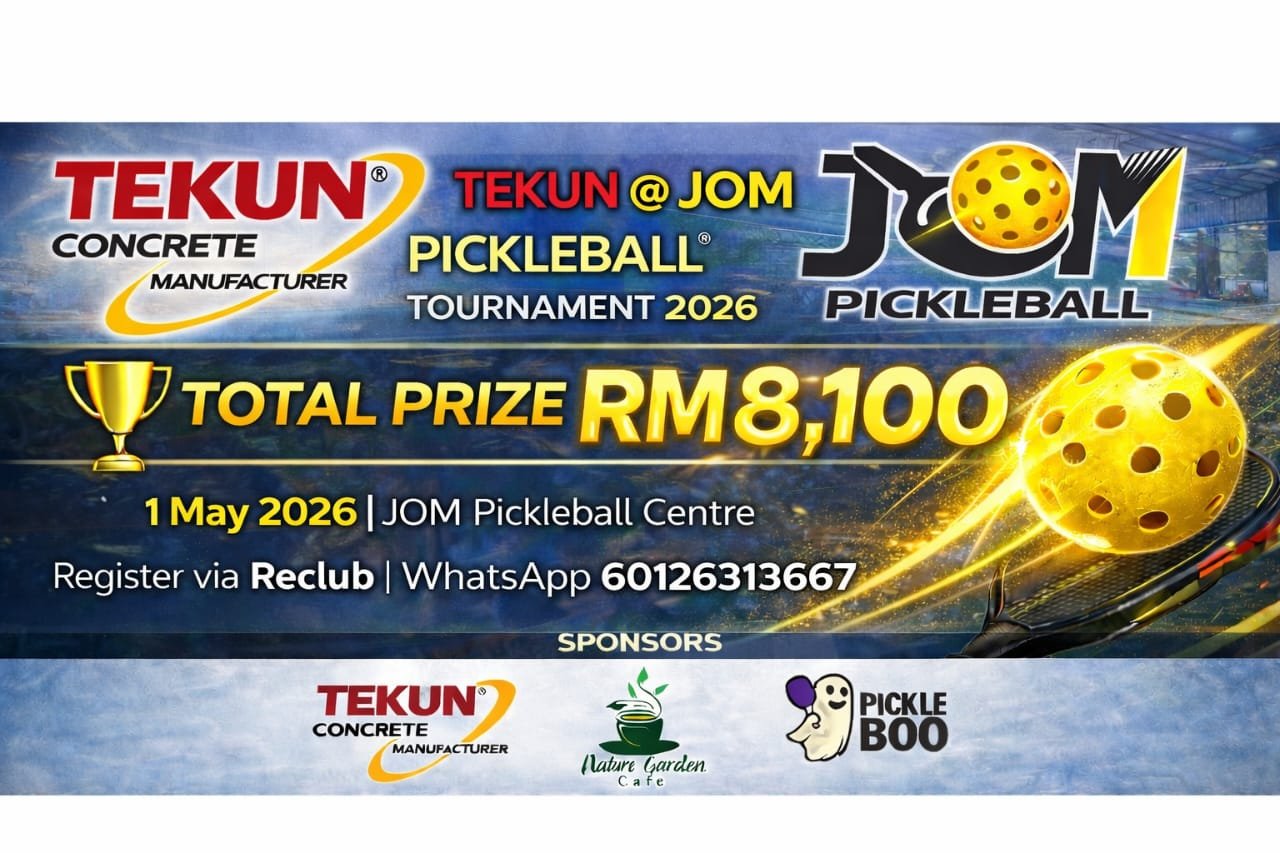 TEKUN@JOM PICKLEBALL TOURNAMENT 2026