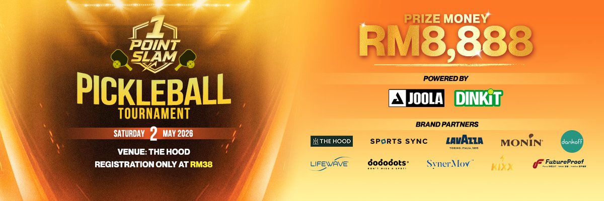 Vsmash 1 Point Slam - powered by Joola Dinkit 