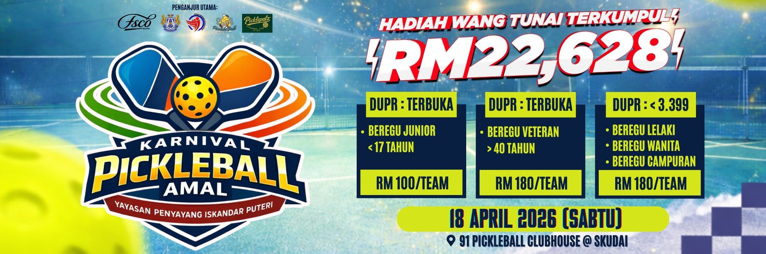 Karnival Pickleball Amal Yayasan Penyayang Iskandar Puteri
