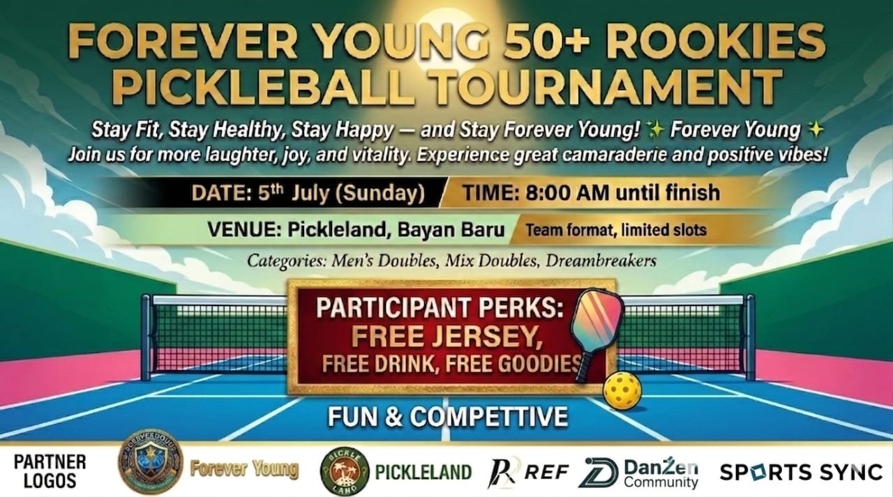 Forever Young 50+ Rookies Pickleball Tournament