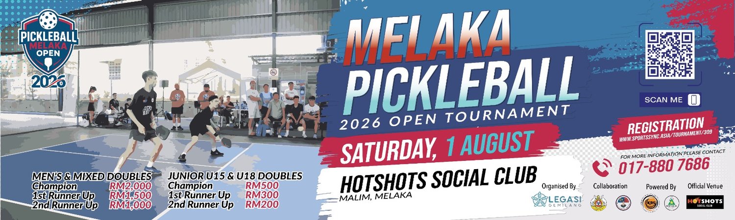 Pickleball Melaka Open 2026