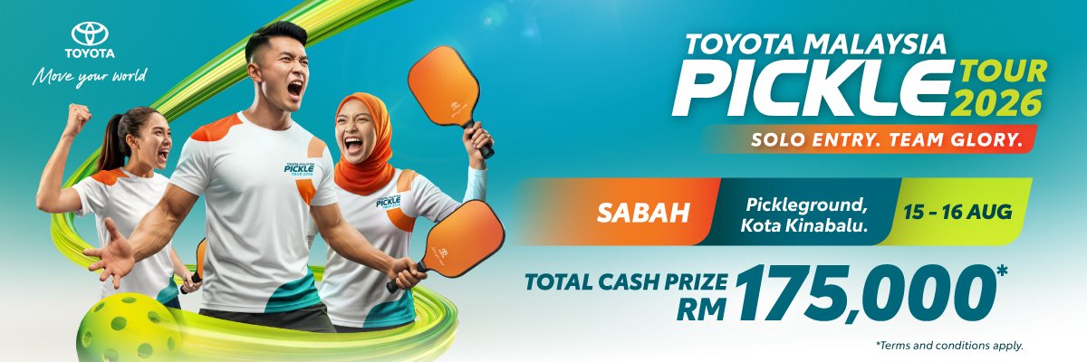 TOYOTA Malaysia Pickle Tour 2026 - Kota Kinabalu, Sabah