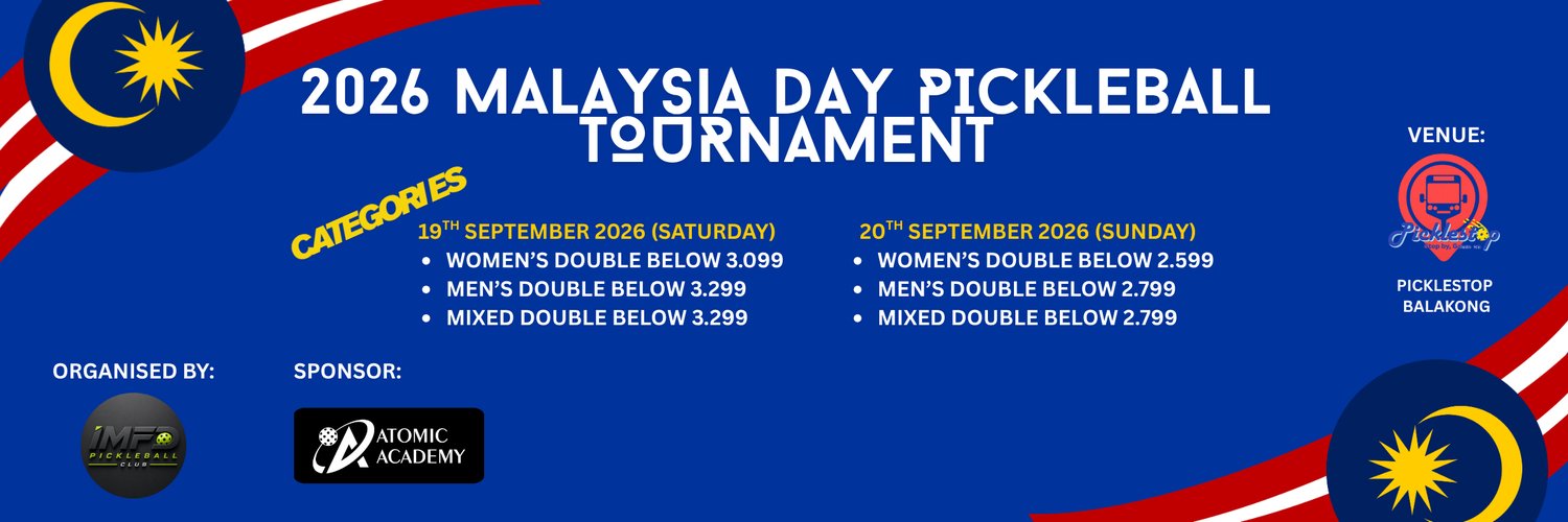 2026 Malaysia Day Pickleball Tournament