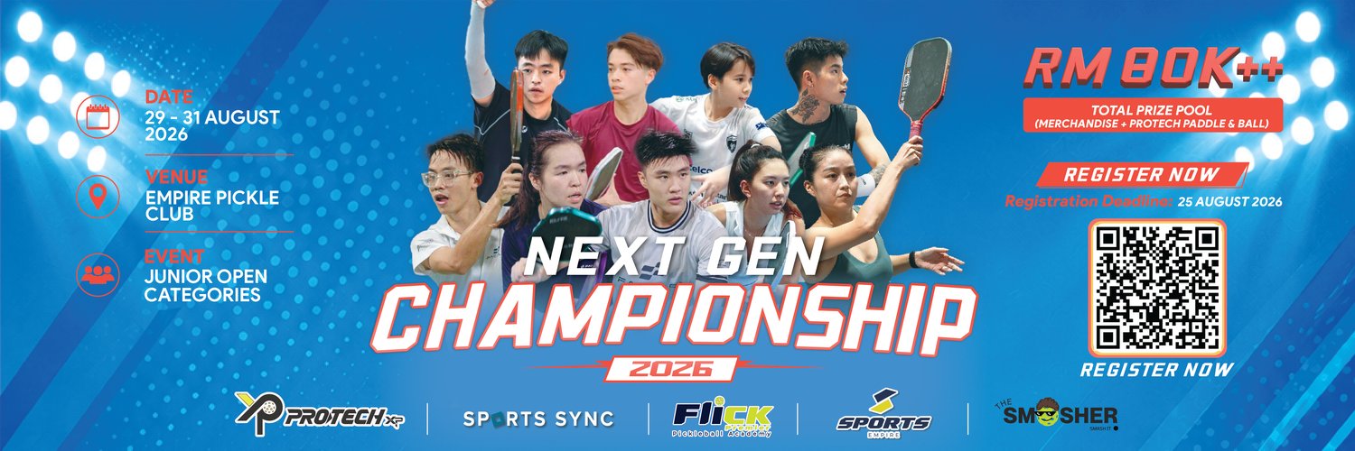 Kidsnergy NextGen Series 2026 Pickleball Championship ( Junior Register )