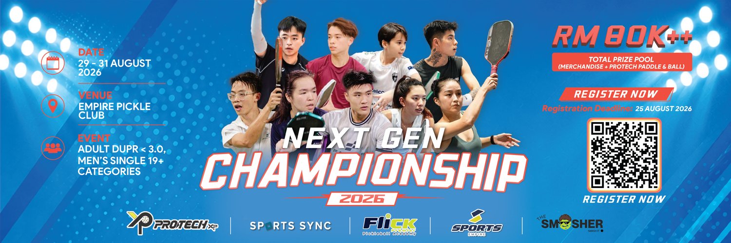 Kidsnergy NextGen Series 2026 Pickleball Championship ( Adult Register )