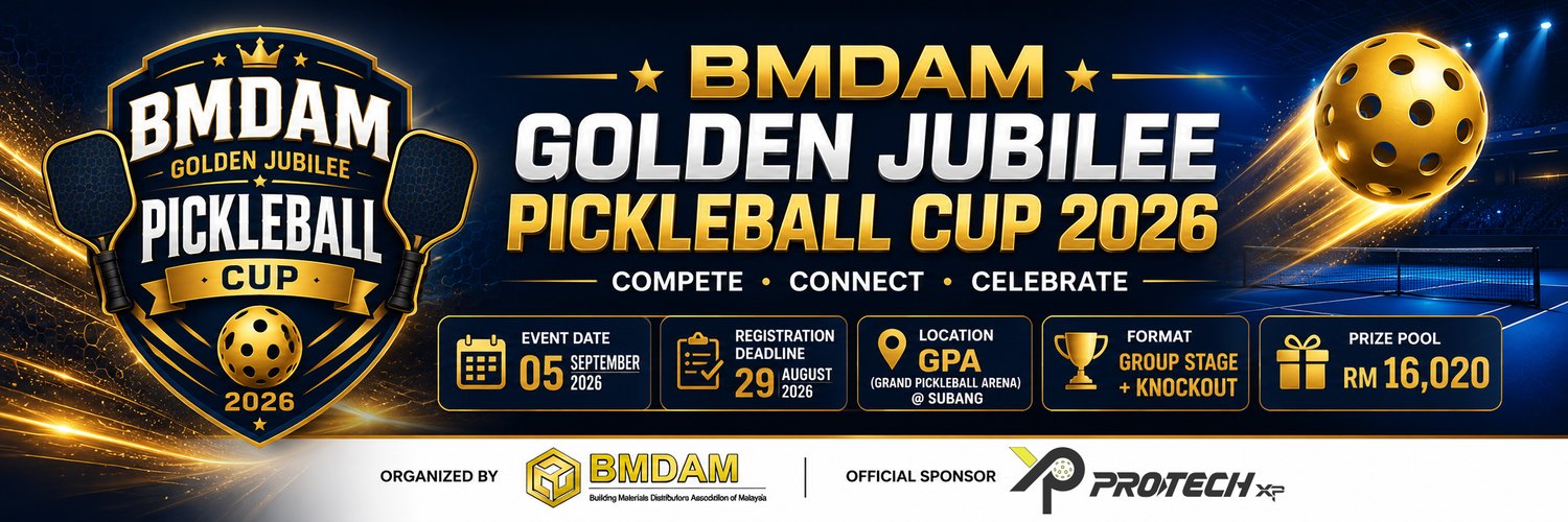 BMDAM Golden Jubilee Pickleball Cup 2026