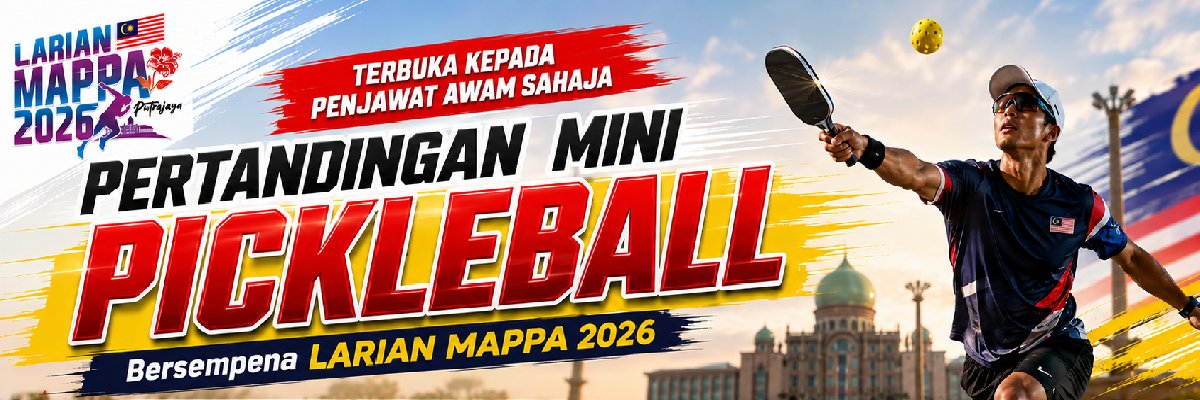 PERTANDINGAN MINI PICKLEBALL Bersempena Larian MAPPA XXI Tahun 2026
