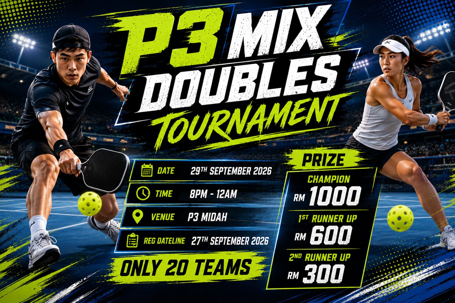 P3 Mix Doubles Tournament Combine 6.5