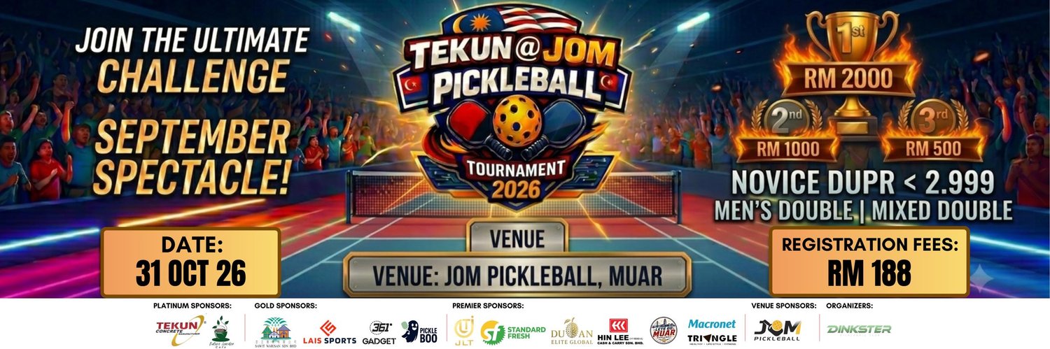 Tekun @ Jom Pickleball Tournament 2026