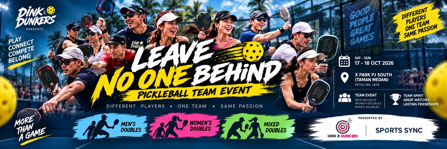 LEAVE NO ONE BEHIND PICKLEBALL TEAM EVENT