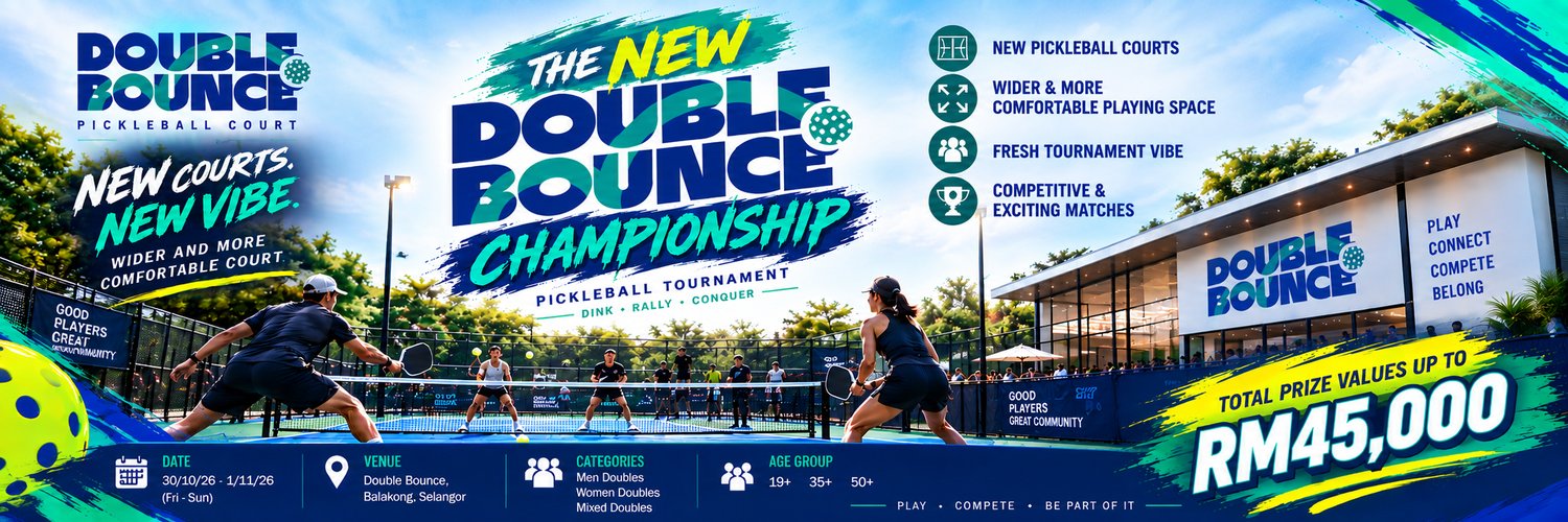THE NEW DOUBLE BOUNCE CHAMPIONSHIP 2026
