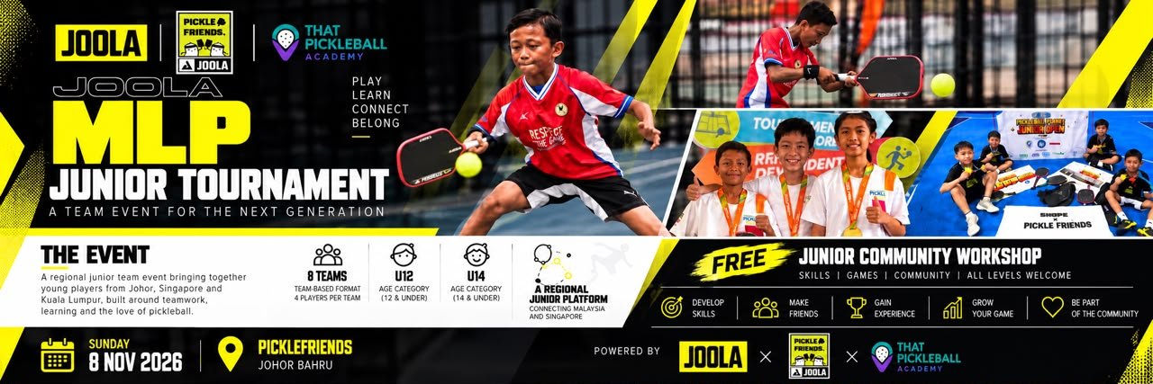 JOOLA x PICKLE FRIENDS MLP JUNIOR TOURNAMENT