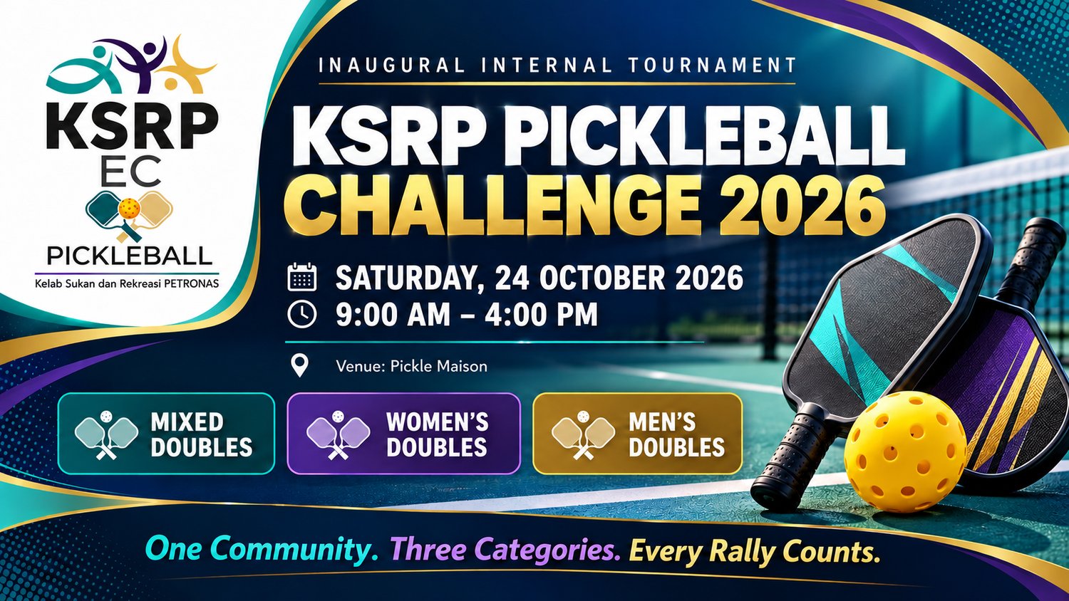 KSRP PICKLEBALL CHALLENGE 2026
