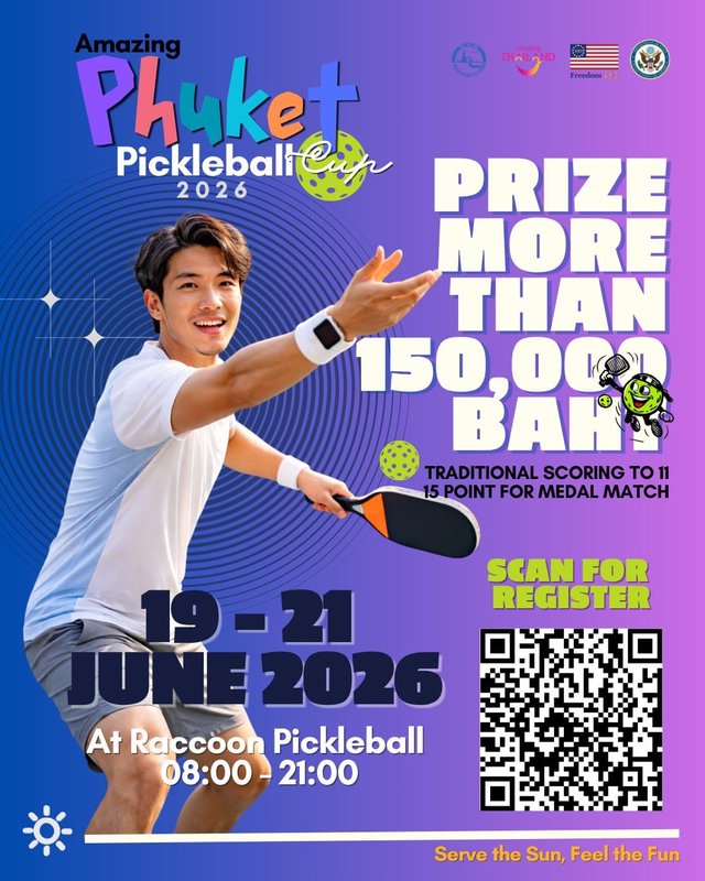 Amazing Phuket Pickleball Cup 2026  logo