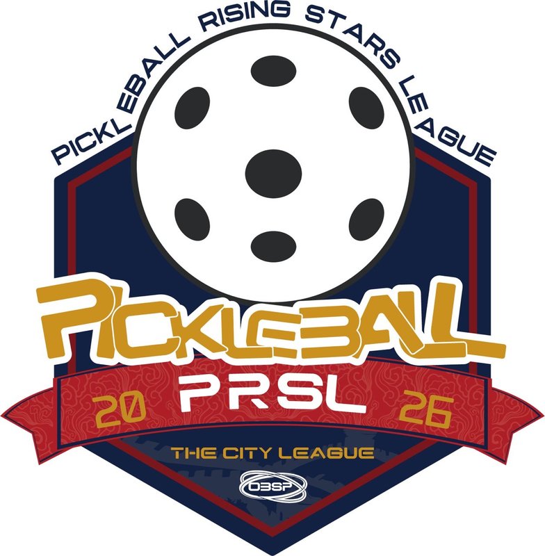 PRSL Pickleball Rising Stars League Team Event logo