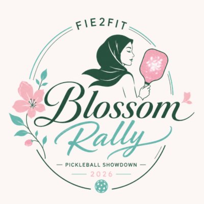 Blossom Rally Pickleball Showdown by Fie2Fit
