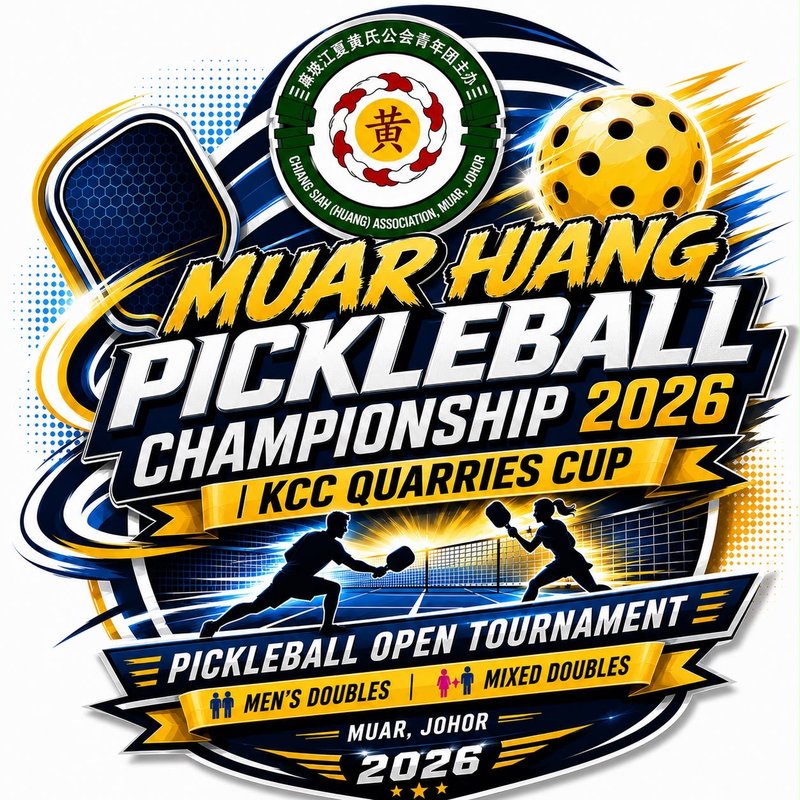 MUAR HUANG PICKLEBALL CHAMPIONSHIP 2026 | KCC QUARRIES CUP