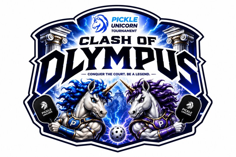 PickleUnicorn - Clash Of Olympus Tournament 🦄 logo