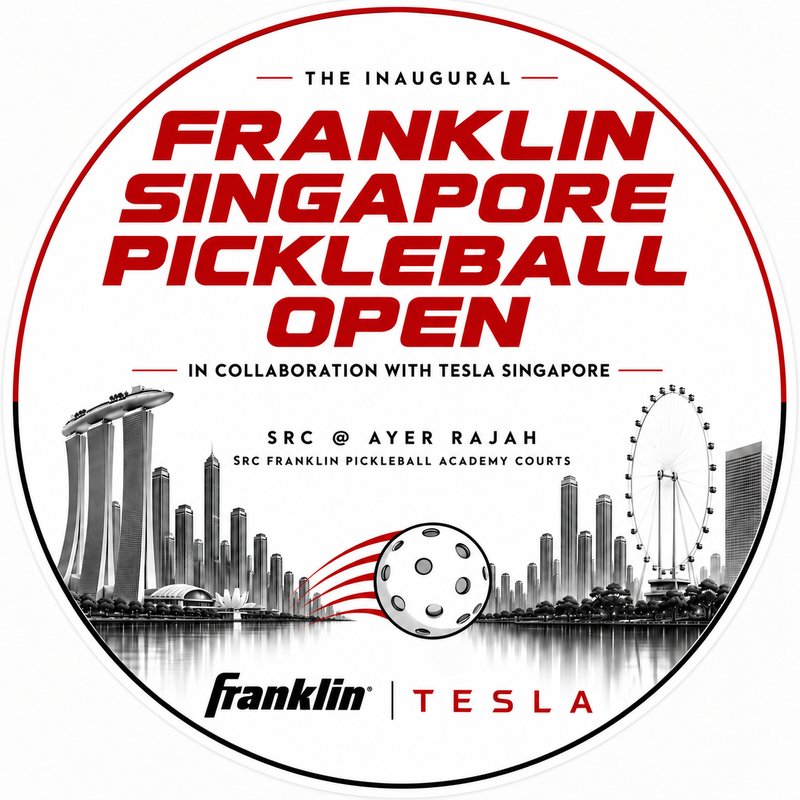 Franklin Singapore Pickleball Open | Doubles Event | In Collaboration with Tesla Singapore logo