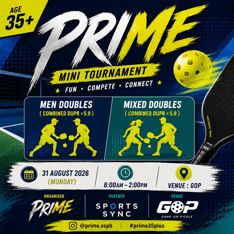 PRIME 35+ Mini Tournament  logo