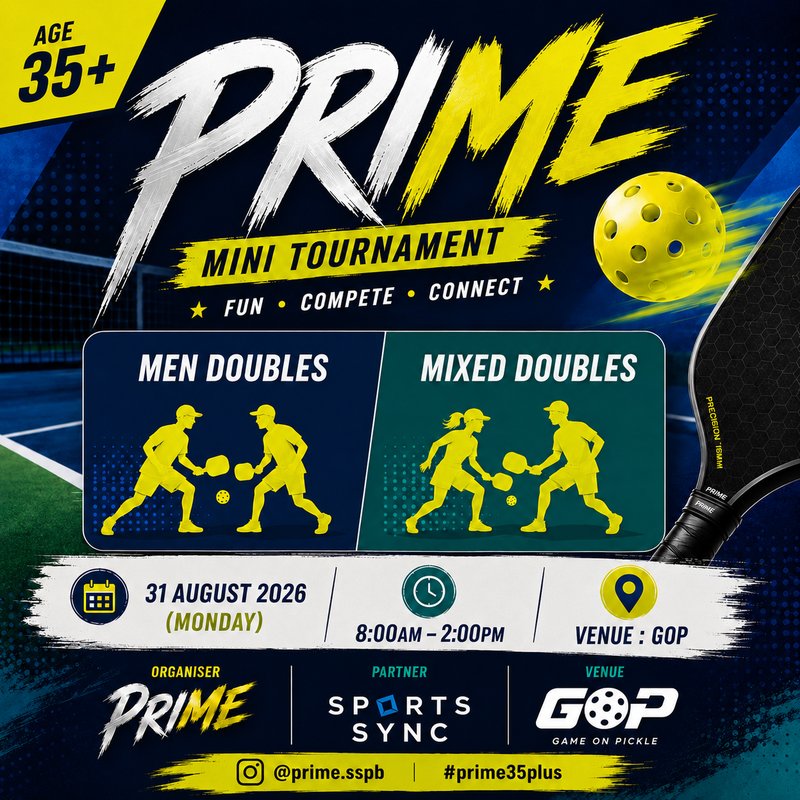 PRIME 35+ Mini Tournament 