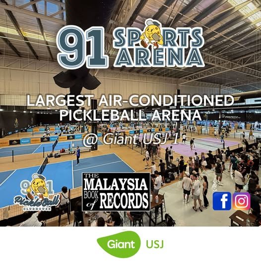 91 Sports Arena (91 Pickleball Clubhouse), Subang Jaya